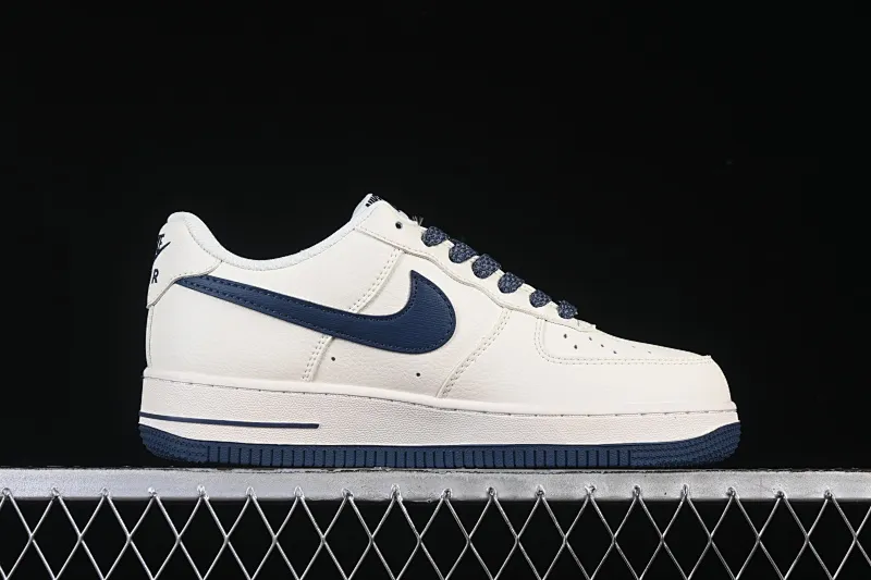 All categories Nk Air Force 1 Air Force series Nk Air Force 1 Low Air Force low-top Nike Air Force 1'07 Low Nike embossed off-white dark blue tree pattern Air Force 1 low-top casual sneakers SM6668-122